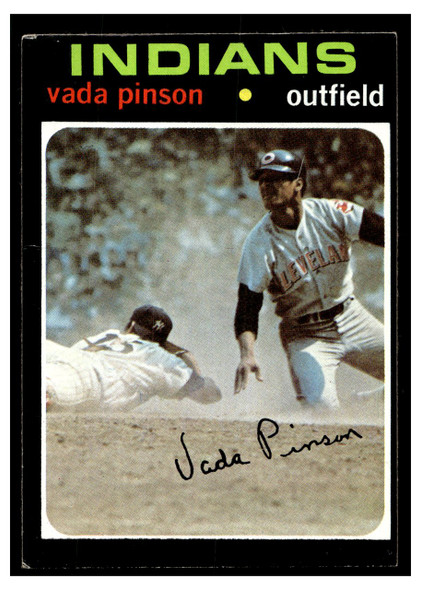 1971 Topps Vada Pinson #275 Low Grade front of card