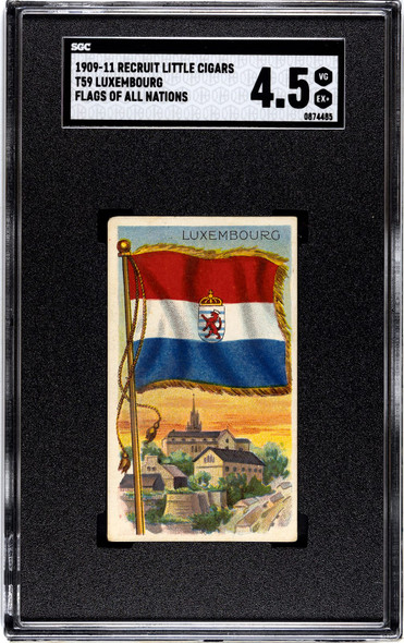 Shop 1909-1911 T59 Flags of All Nations Cards - Rare & Authentic