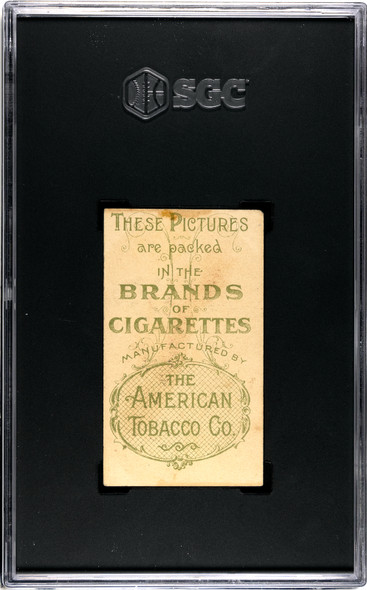 1910 T58 Fish Series Catfish American Tobacco Co. SGC A back of card