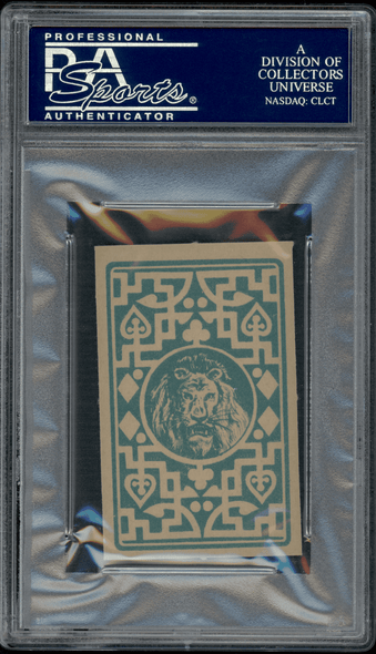 1951 Osato Gangu JGA11 Shinpei Ichii #16 PSA 7 back of card