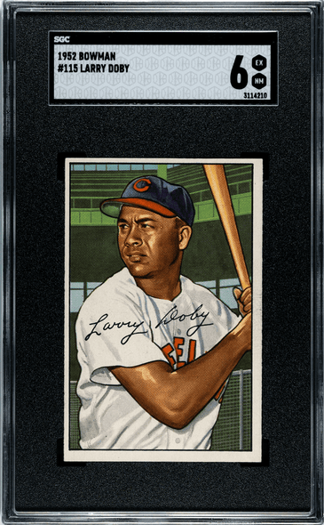 1950s Larry Doby baseball card - Sports Trading Cards, Facebook  Marketplace