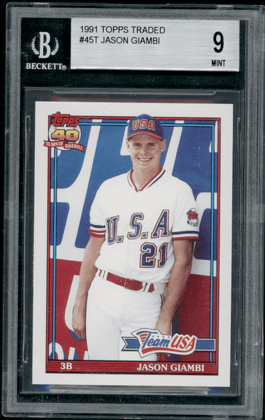 Randy Johnson 1989 TOPPS ROOKIE RC #647 BGS 8.5 NM-MT+ MONTREAL EXPOS!