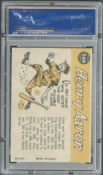 PSA 4pt5 1960 Topps Luis Aparicio All Star