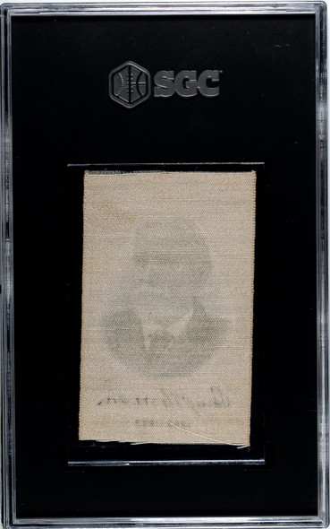 1910 S77 Mogul Cigarettes Benjamin Harrison U.S. Presidents SGC A back of card