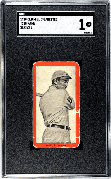 1910 T210 Patrick Kane Series 8 SGC 1 front of card