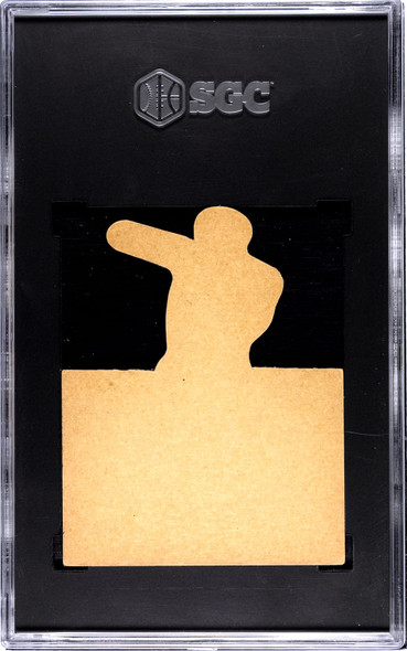 1934 Batter-Up Jack Burns #18 SGC A back of card