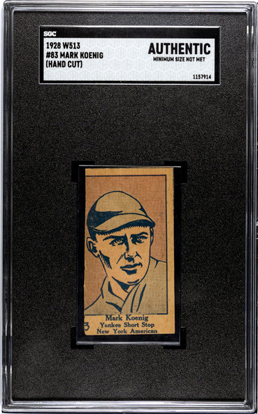Vintage - Vintage Baseball Cards - Strip Cards - T206 Cards