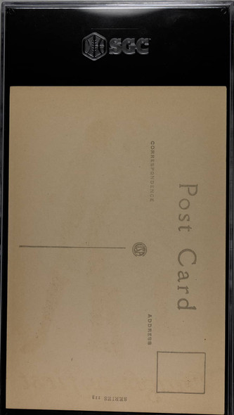 1912 PC798-33 Caught On First Baseball Lovers SGC 2.5 back of card