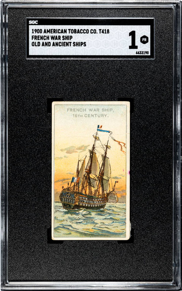 Vintage - American Tobacco Cards - T418 Old and Ancient Ships