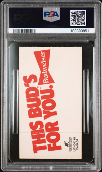 1990 Ticket Expos 6, Giants 5 Larry Walker HR 3 San Francisco Giants RC PSA 5 851 back of ticket