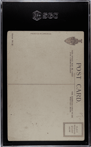 1909 L. Gulick PC798-C19 I Didn't Want To Hit It That Time That's What They All Say PC Series 25 SGC 1.5 back of card