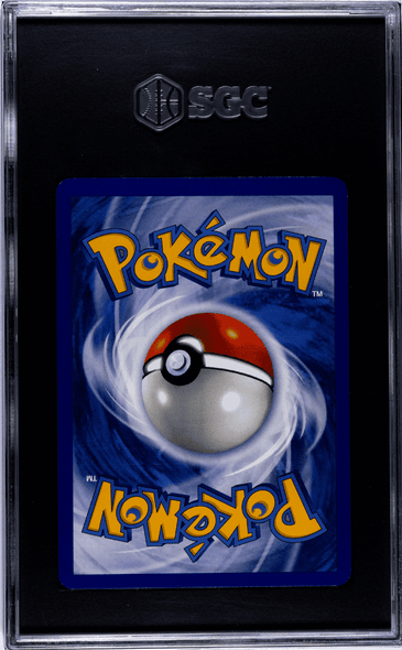 1999 Pokemon Jungle Clefable #1 SGC 7 back of card 1999 Pokemon Jungle Clefable #1 SGC 7 back of card