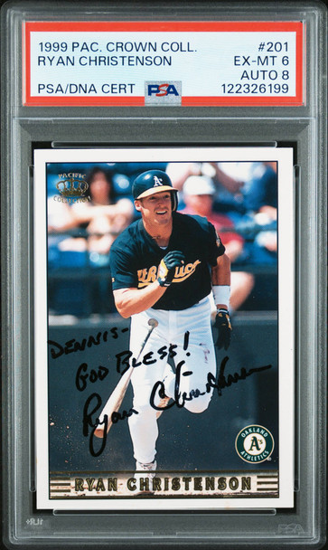 1999 Pacific Crown Collection Ryan Christenson front