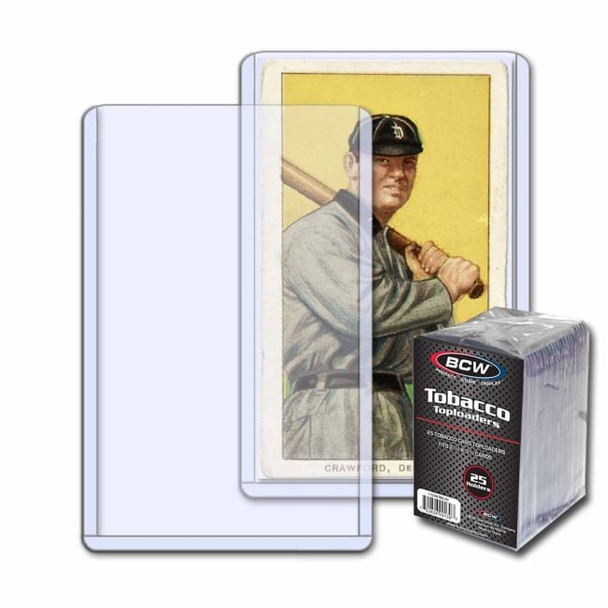 BCW Tobacco Card Topload Holder 25 Ct.
