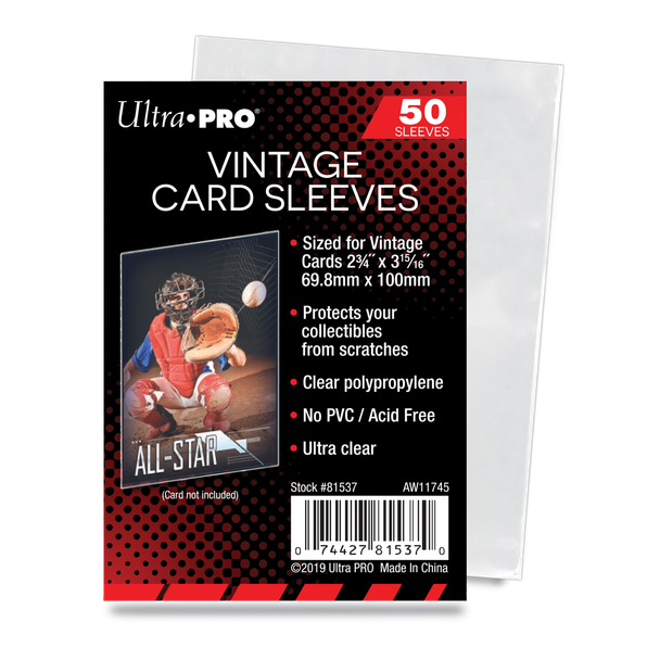 Ultra Pro Vintage Card Sleeves (50 Ct.)