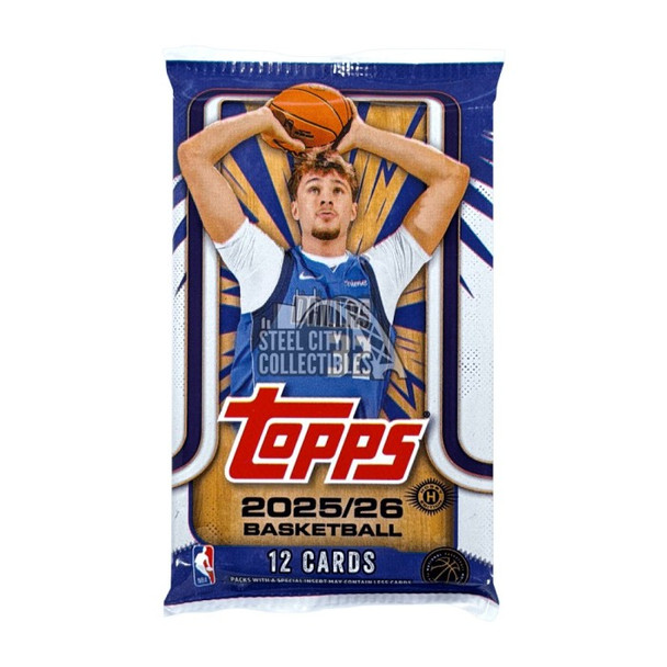 2025-26 Topps Basketball hobby pack front