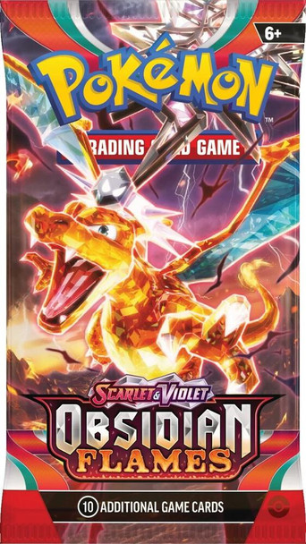 Pokémon SV03 Obsidian Flames booster pack front