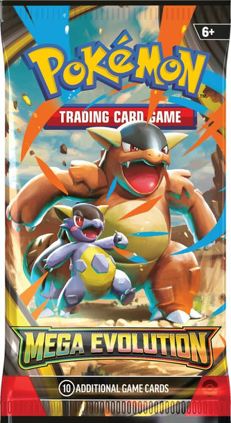 Pokémon ME01 Mega Evolution booster pack front