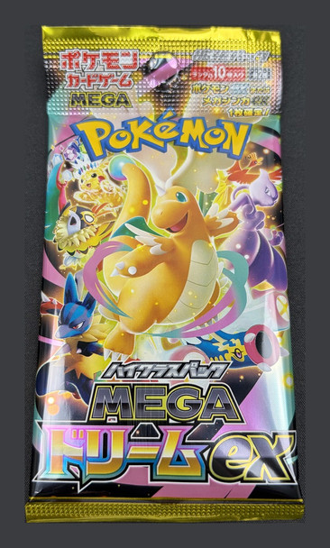 Pokémon Japanese Mega Dream ex Booster Pack front