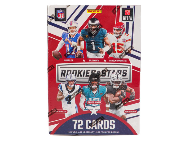 2025 Panini Rookies & Stars Football Blaster Box front