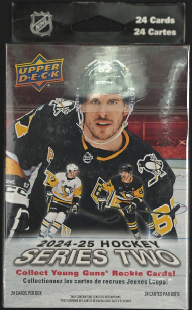 2024-25 Upper Deck Series 2 Hockey Hanger Box front