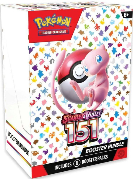 Pokémon Scarlet & Violet 151 Booster Bundle front (stock)