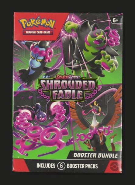 Pokémon Shrouded Fable Booster Bundle (6 Packs) front