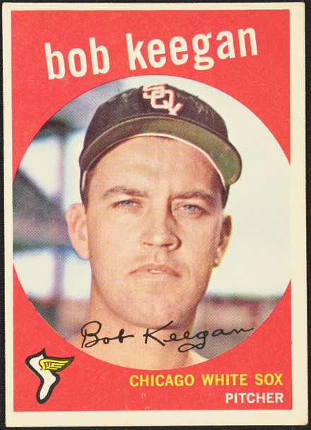 1959 Topps Bob Keegan #86 Chicago White Sox VG-EX R100025 front of card