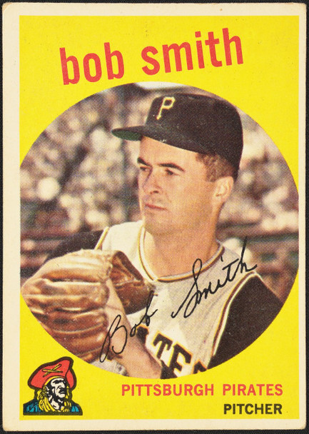 1959 Topps Bob Smith #83 Pittsburgh Pirates EX R100054 front of card