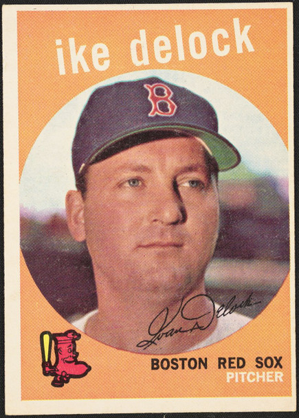 1959 Topps Ike Delock #437 Boston Red Sox EX R100195 front of card