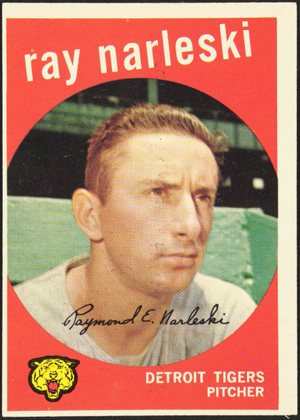 1959 Topps Ray Narleski #442 Detroit Tigers VG-EX R100197 front of card