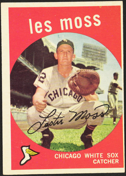 1959 Topps Les Moss #453 Chicago White Sox VG-EX R100223 front of card