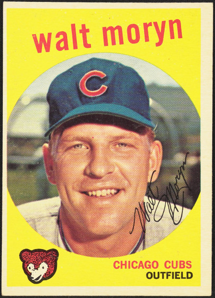 1959 Topps Walt Moryn #488 Chicago Cubs EX R100253 front of card
