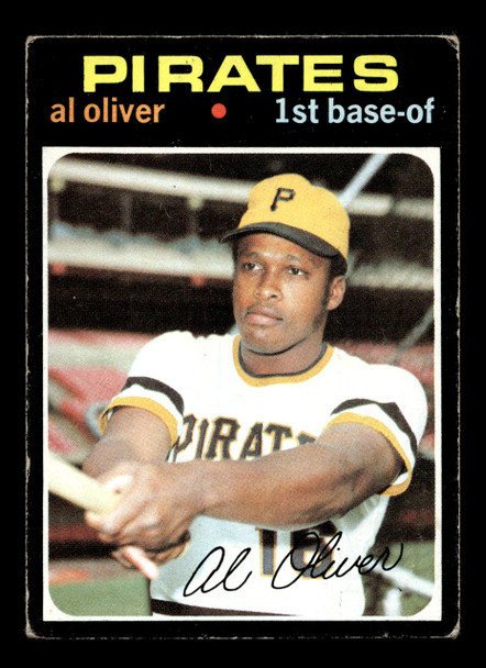 1971 Topps Al Oliver #388 Pittsburgh Pirates Good front of card