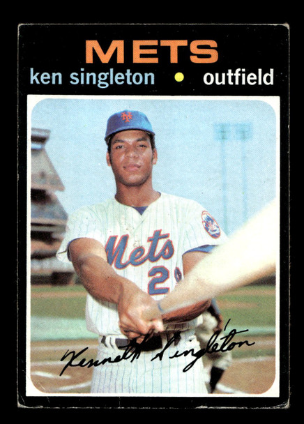 1971 Topps Ken Singleton #16 New York Mets RC Good front of card