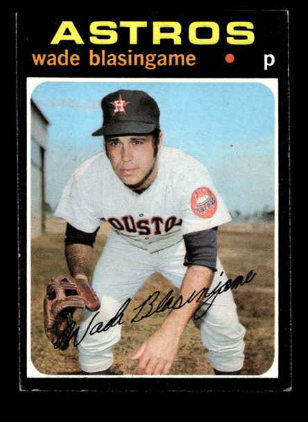 1971 Topps Wade Blasingame #79 Houston Astros VG front of card