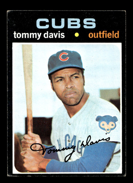 1971 Topps Tommy Davis #151 Chicago Cubs Good front of card