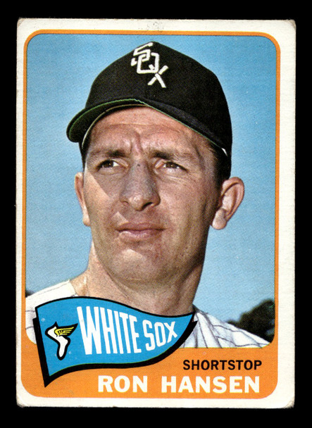 1965 Topps Ron Hansen #146 Chicago White Sox VG front of card