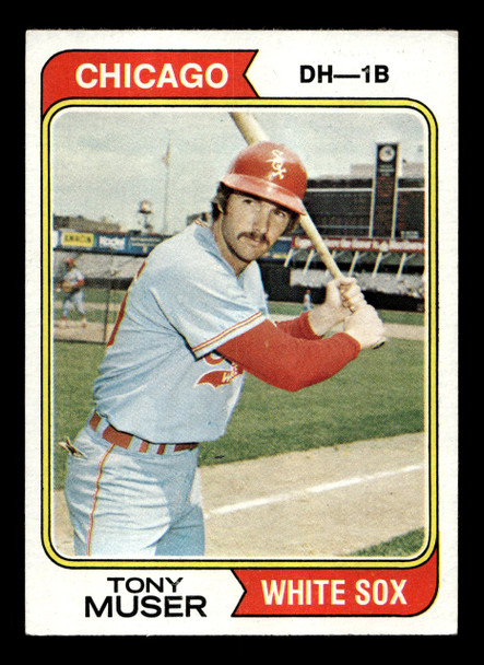 1974 Topps Anthony Joseph Muser #286 Chicago White Sox VG front of card