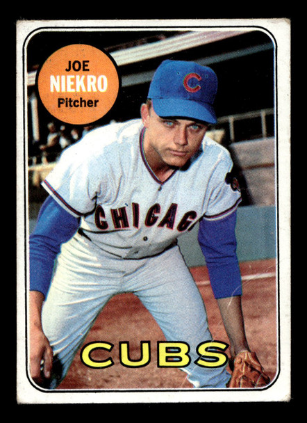 1969 Topps Joe Niekro #43 Chicago Cubs VG-EX front of card