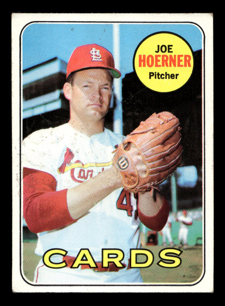 1969 Topps Joe Hoerner #522 St. Louis Cardinals VG-EX front of card