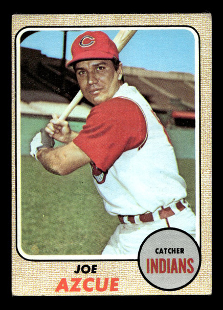 1968 Topps Joe Azcue #443 Cleveland Indians VG-EX front of card