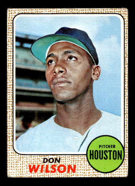 1968 Topps Don Wilson #77 Houston Astros VG-EX front of card