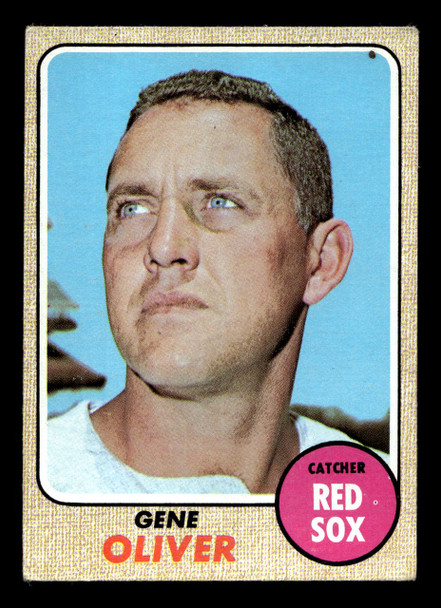 1968 Topps Gene Oliver #449 Boston Red Sox VG-EX front of card
