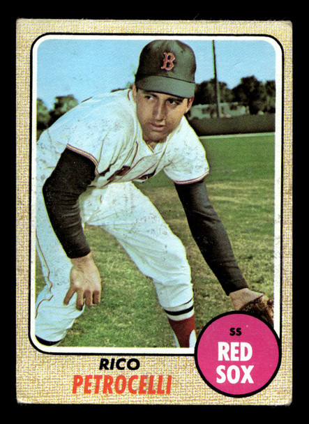 1968 Topps Rico Petrocelli #430 Boston Red Sox VG-EX front of card