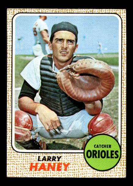 1968 Topps Larry Haney #42 Baltimore Orioles VG-EX front of card