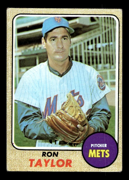1968 Topps Ron Taylor #421 New York Mets VG front of card