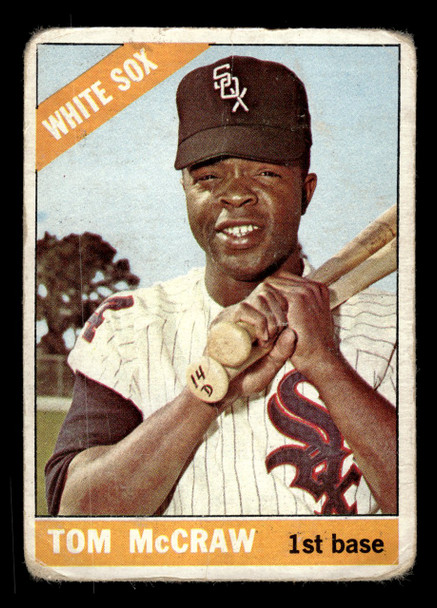 1966 Topps Tommy McCraw #141 Chicago White Sox VG front of card