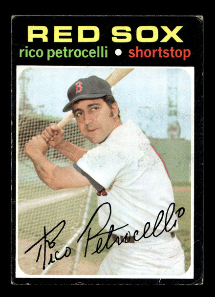 1971 Topps Rico Petrocelli #340 Boston Red Sox Low Grade - Creases - Front