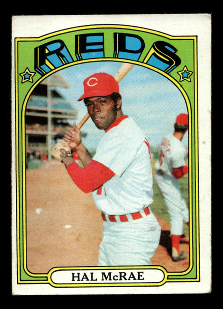 1972 Topps Hal McRae #291 Cincinnati Reds Low Grade - Marks - Front